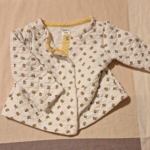 Floral Quilted Baby Jacket